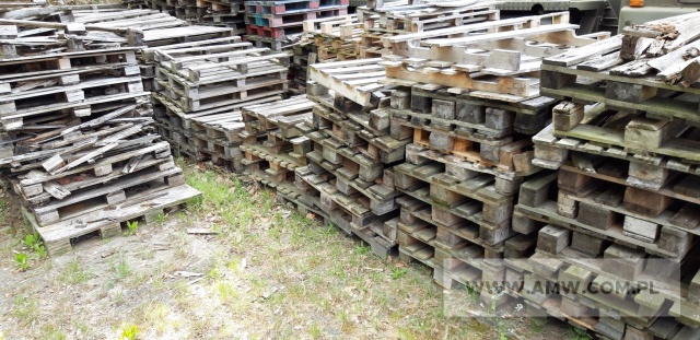 Odpadowe opakowania z drewna (zużyte palety) (kod odpadu 15 01 03) - pakiet o masie 10 940,00 kg 